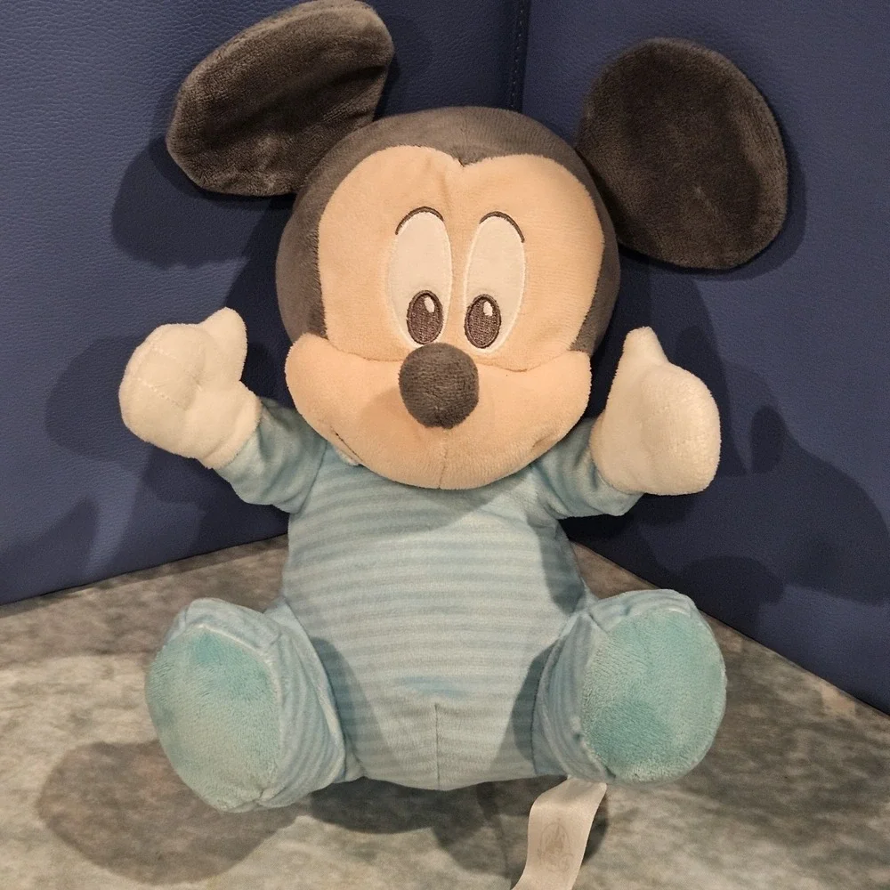 Disney Babies Mickey Plush Bundle 3 Disney Store Disney Parks Baby Mickey Rattle